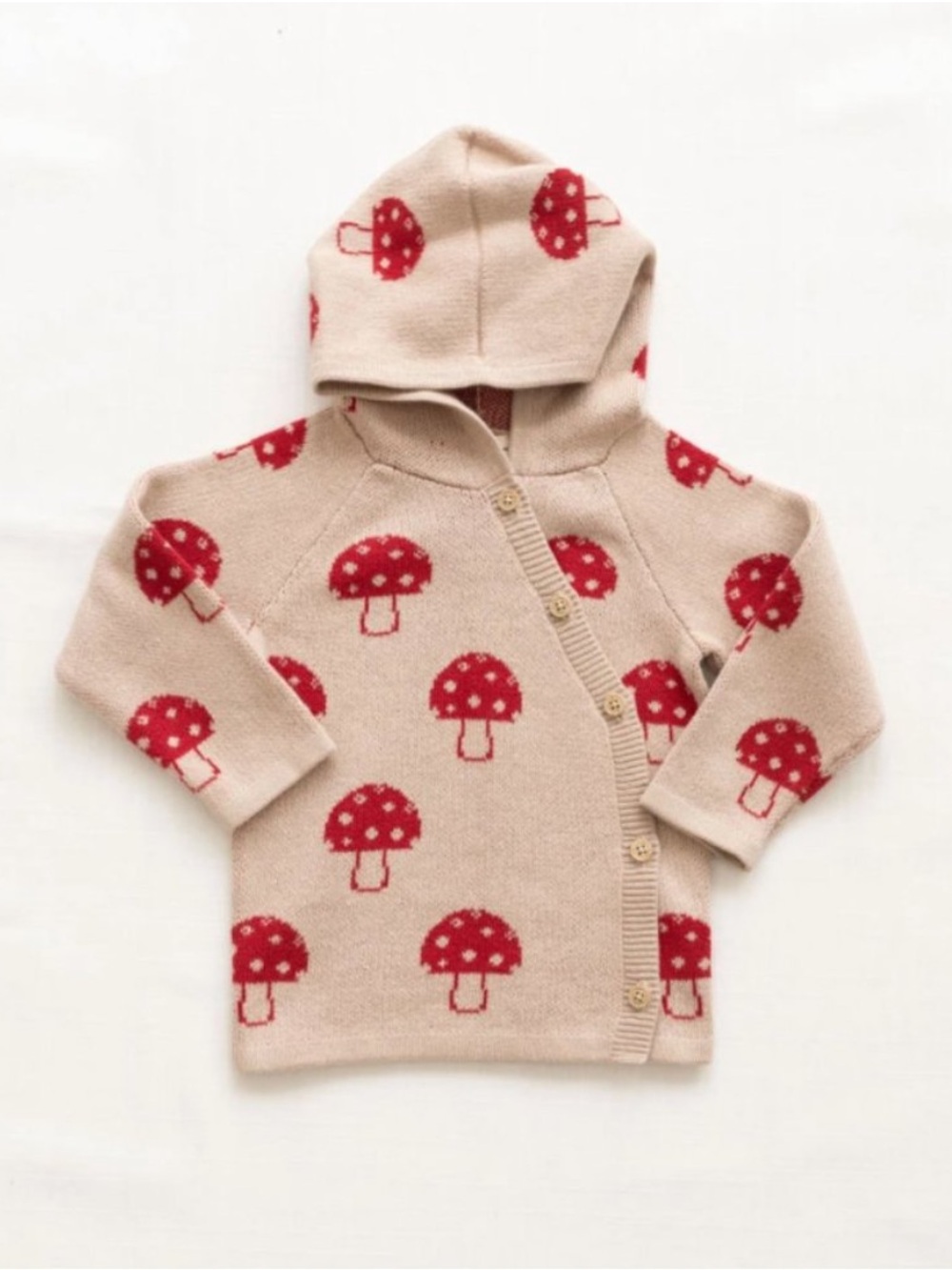 Fin & Vince Mushroom Sweater Size 4/5